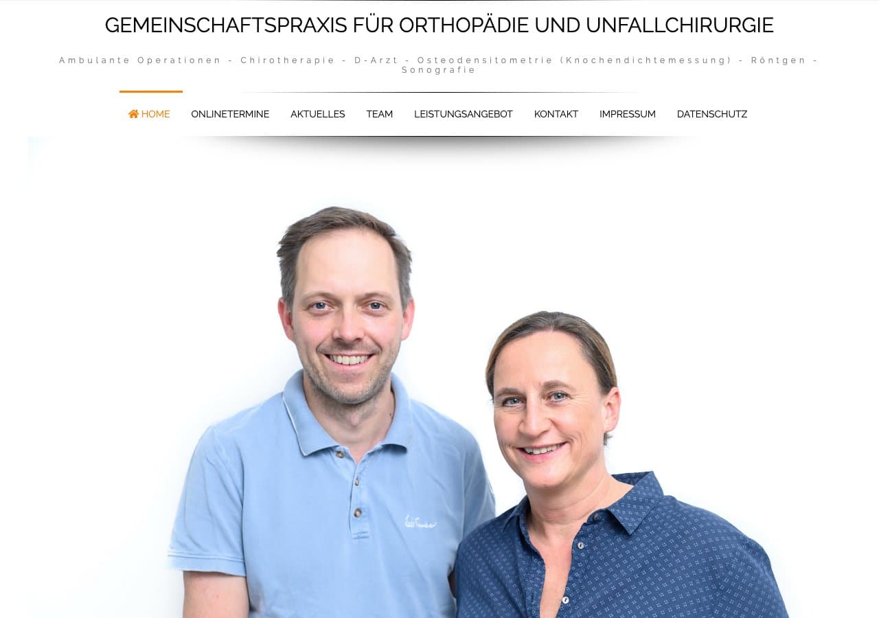 Gemeinschaftspraxis für Orthopädie und Unfallchirurgie