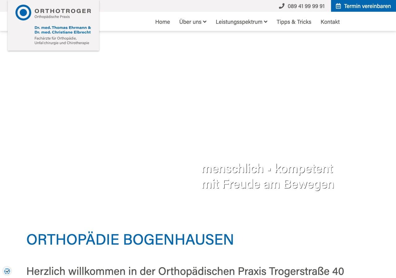 Orthopädische Praxis Bogenhausen