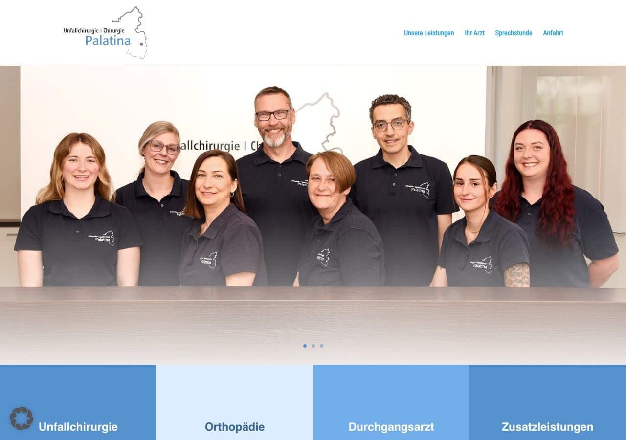 Orthopädie | Unfallchirurgie | Chirurgie Palatina, Eyck Stadler, Worms/Frankenthal