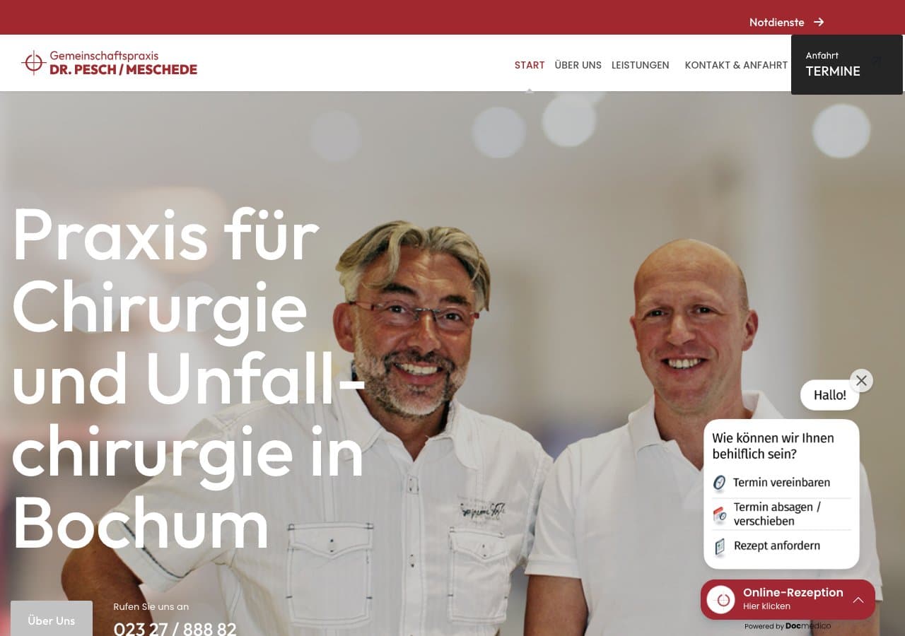 Chirurgische Gemeinschaftspraxis Dr. med. Pesch & Meschede