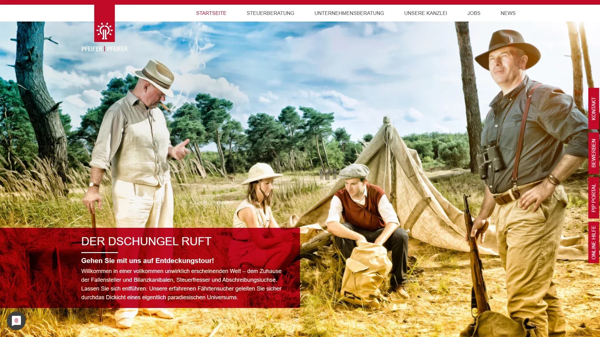 Pfeifer & Pfeifer Steuerberatungsgesellschaft mbH — Website
