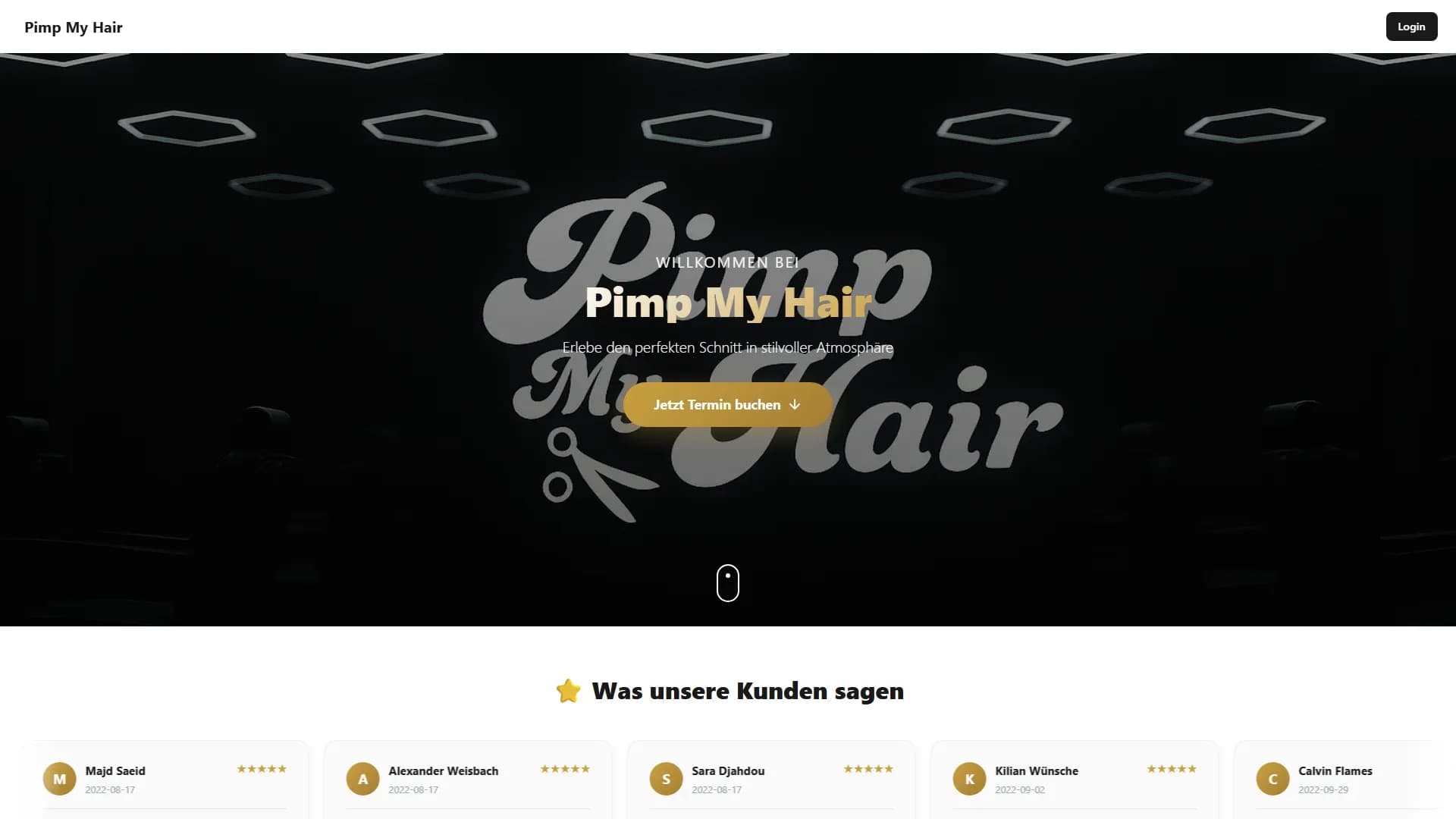 Pimp My Hair — Website