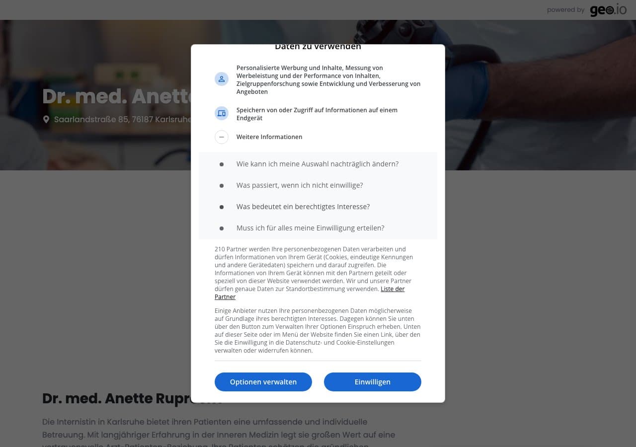 Dr. med. Anette Ruprecht