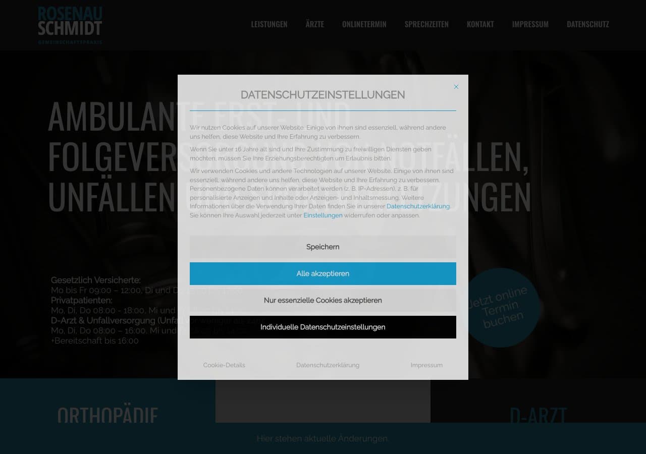 Gemeinschaftspraxis Dr. Rosenau, Dr. Schmidt