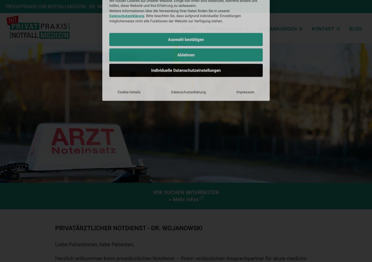 Privatpraxis für Notfallmedizin