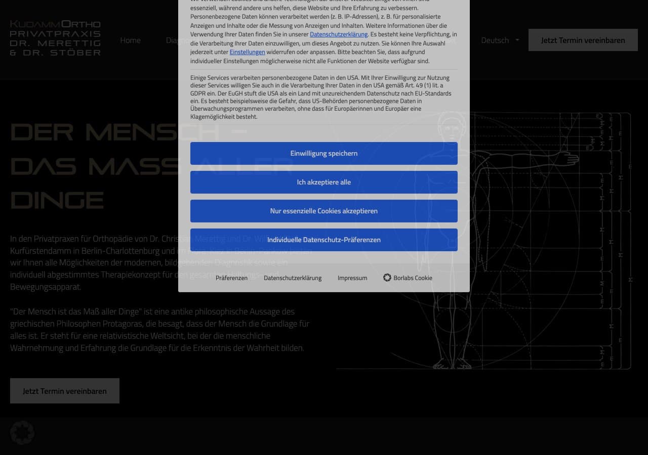 Privatpraxis für Orthopädie Berlin