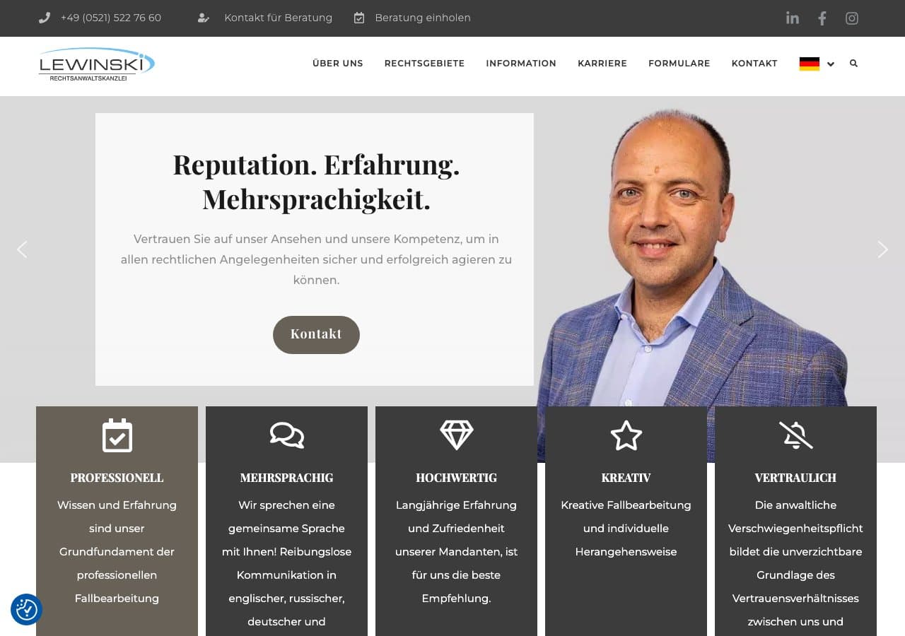 Rechtsanwaltskanzlei Lewinski