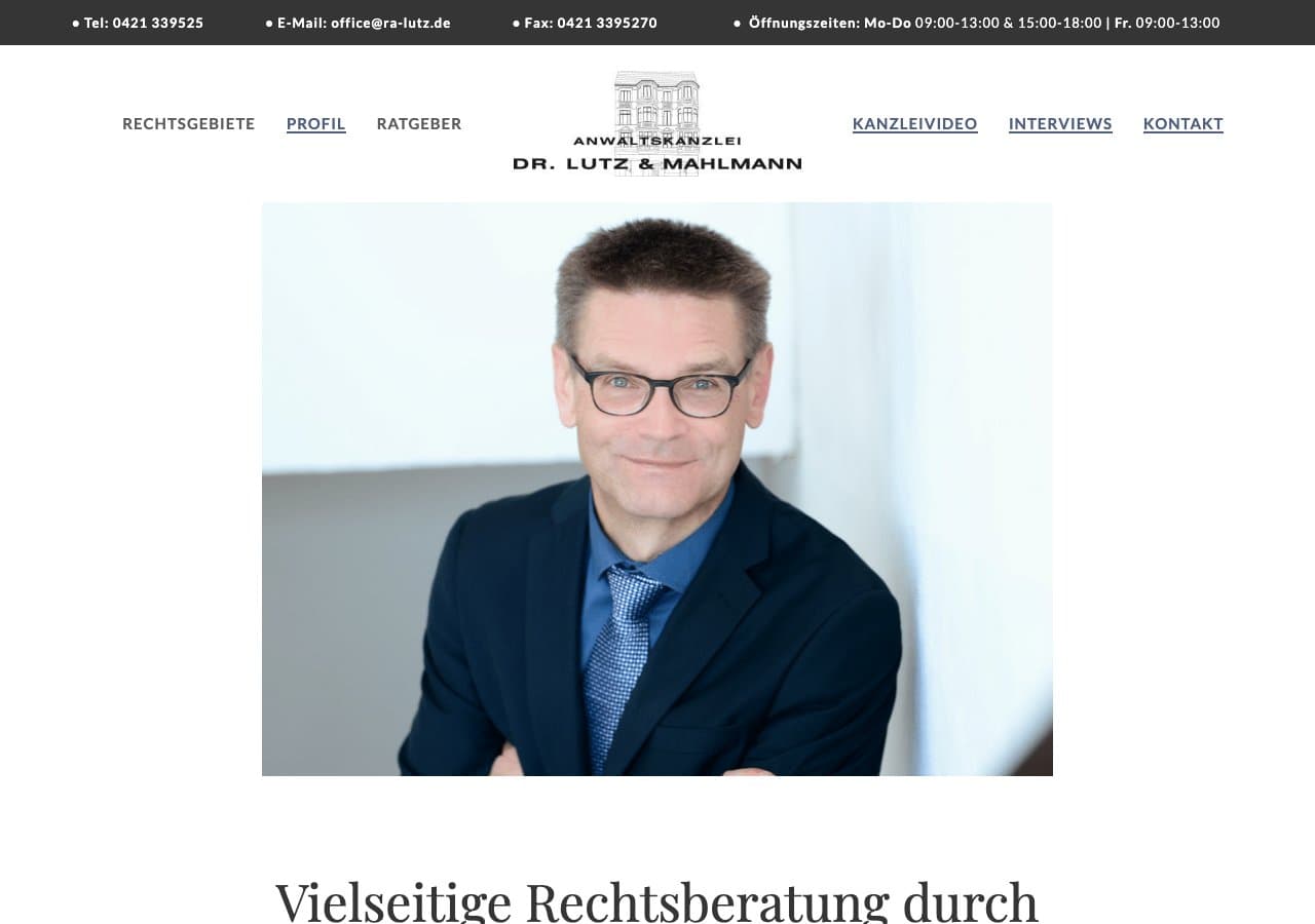 Kanzlei Dr. Lutz & Mahlmann
