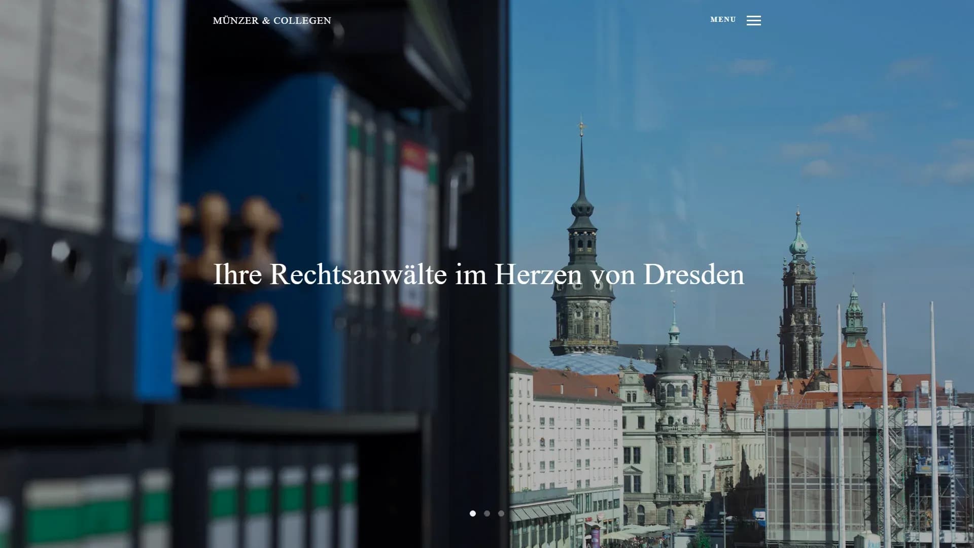 Münzer & Collegen Rechtsanwaltsgesellschaft mbH — Website