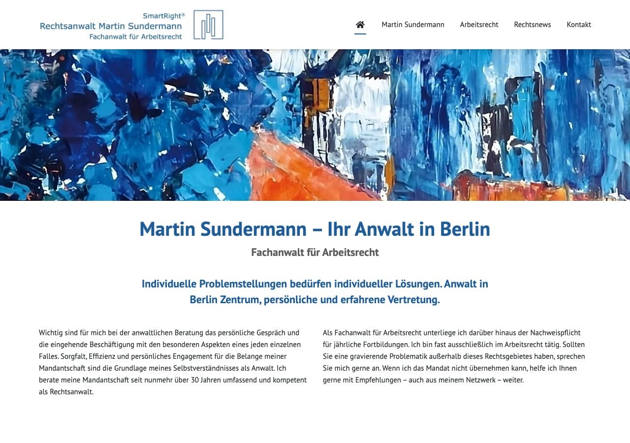Rechtsanwalt Martin Sundermann