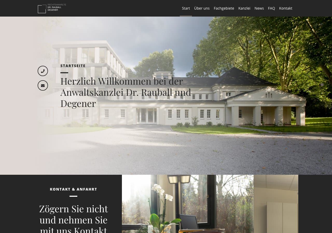 Rechtsanwälte Dr. Reinhard Rauball und Klaus Degener