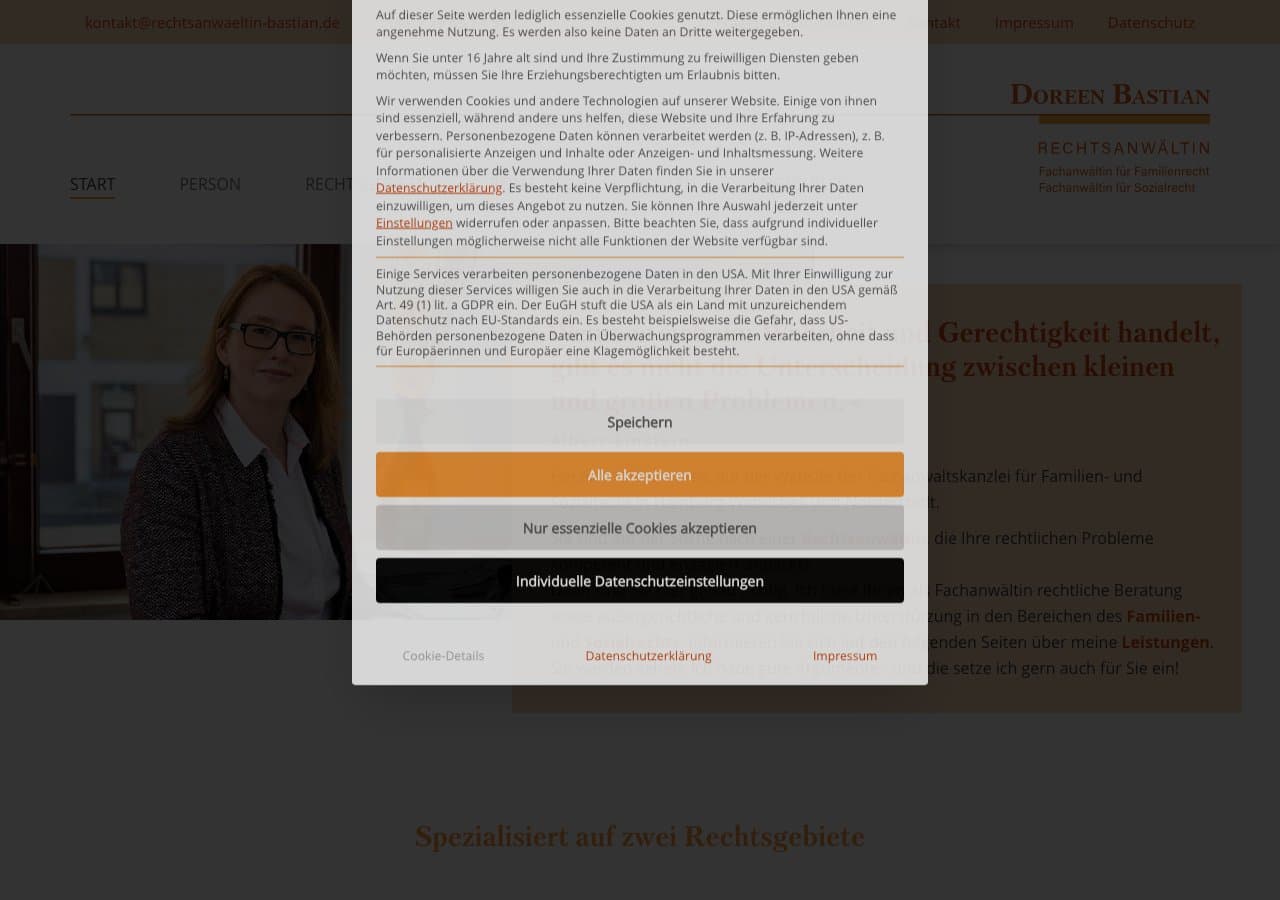 Rechtsanwältin Doreen Bastian