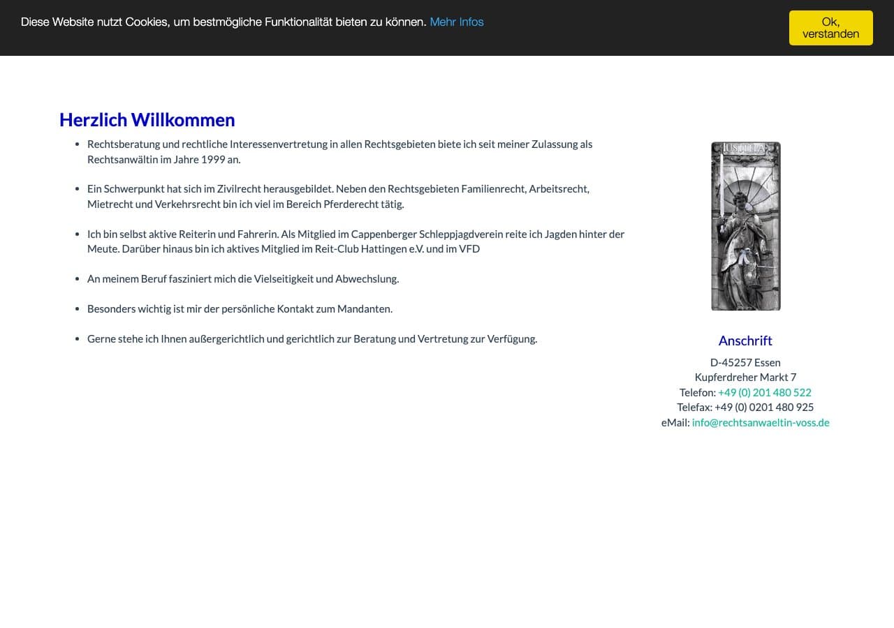 Rechtsanwältin Ortrun Voß