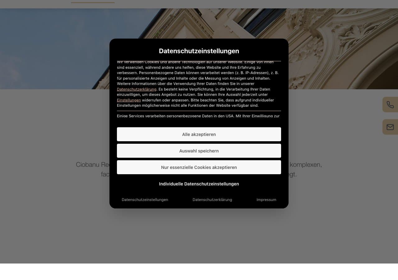 Ciobanu Rechtsanwälte