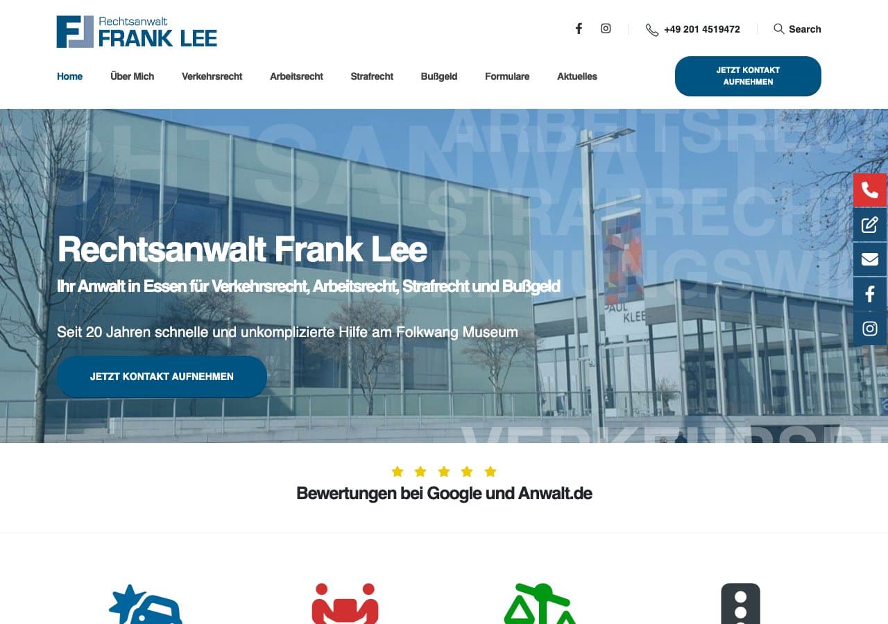 Rechtsanwalt Frank Lee