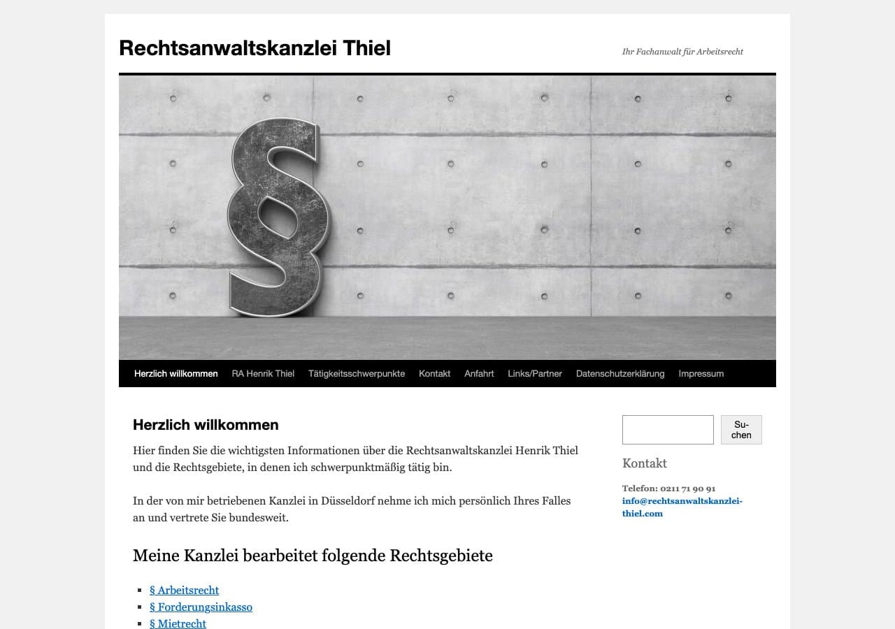 Rechtsanwaltskanzlei Thiel