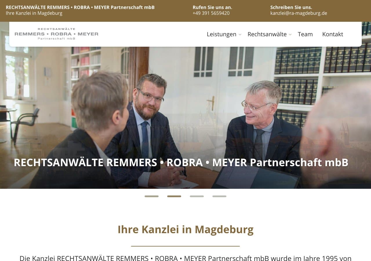RECHTSANWÄLTE REMMERS • ROBRA • MEYER