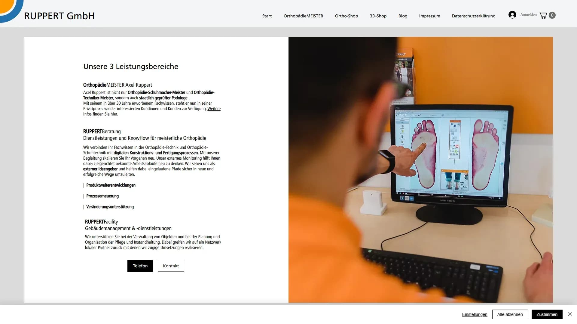 Physiotherapie Berlin-Pankow — Website