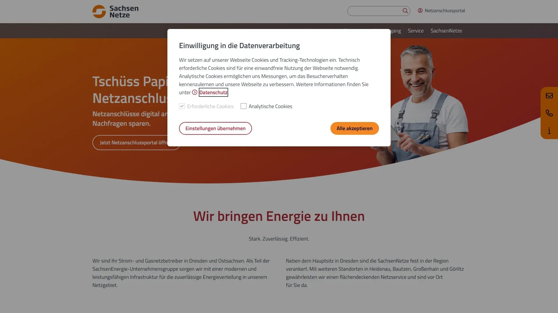 NetzBetrieb GmbH — Website