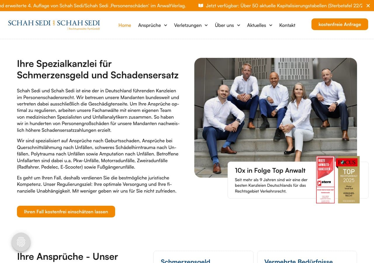 Schah Sedi und Schah Sedi Rechtsanwälte Partnerschaftsgesellschaft