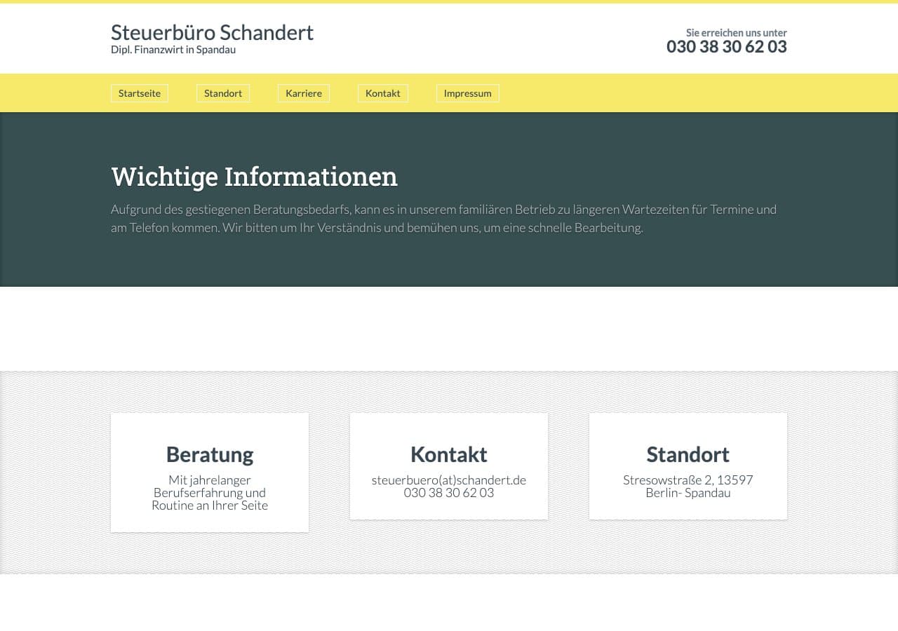 Steuerbüro Schandert