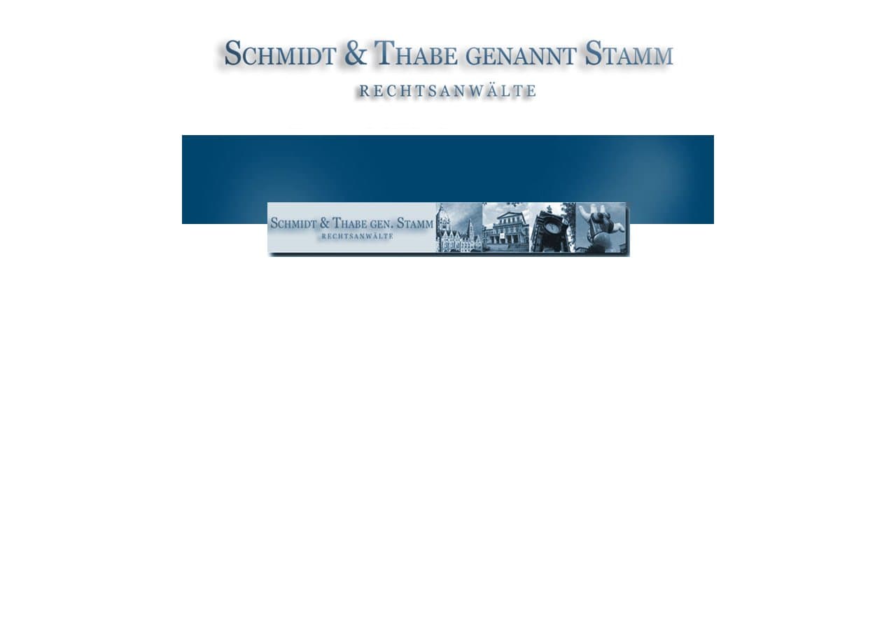 Schmidt & Thabe genannt Stamm Rechtsanwälte