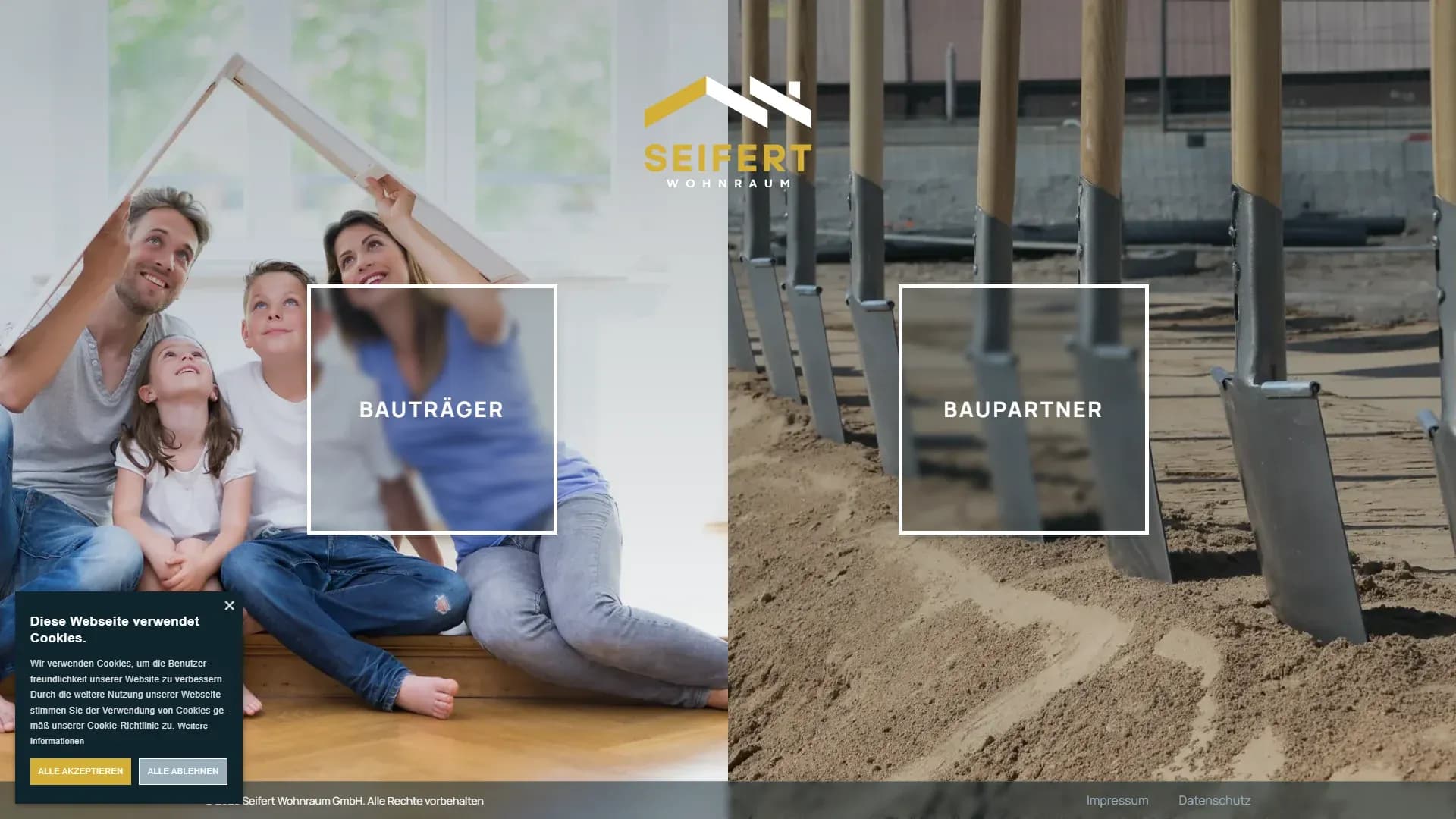 Seifert Wohnraum GmbH — Website