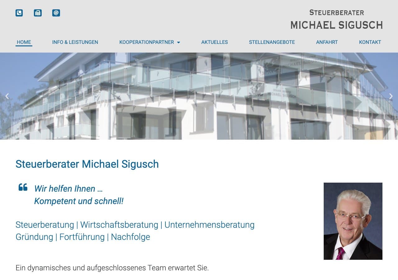Steuerberater Michael Sigusch
