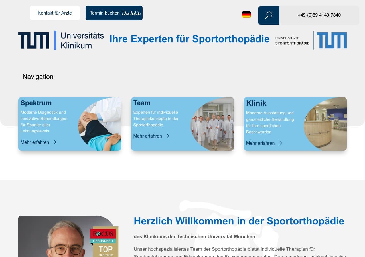 Sportorthopädie München