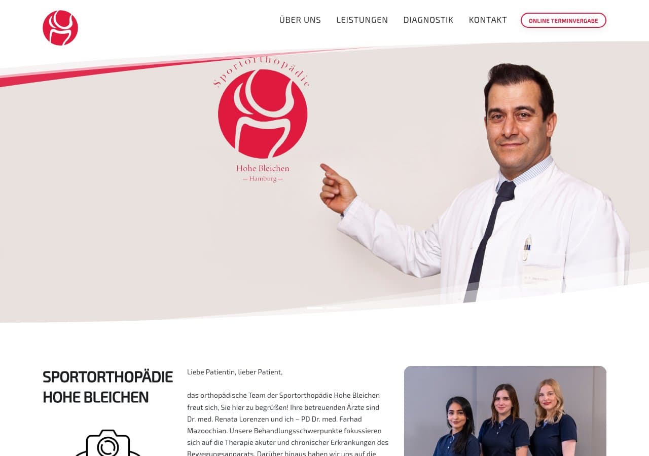 Sportorthopädie Hohe Bleichen