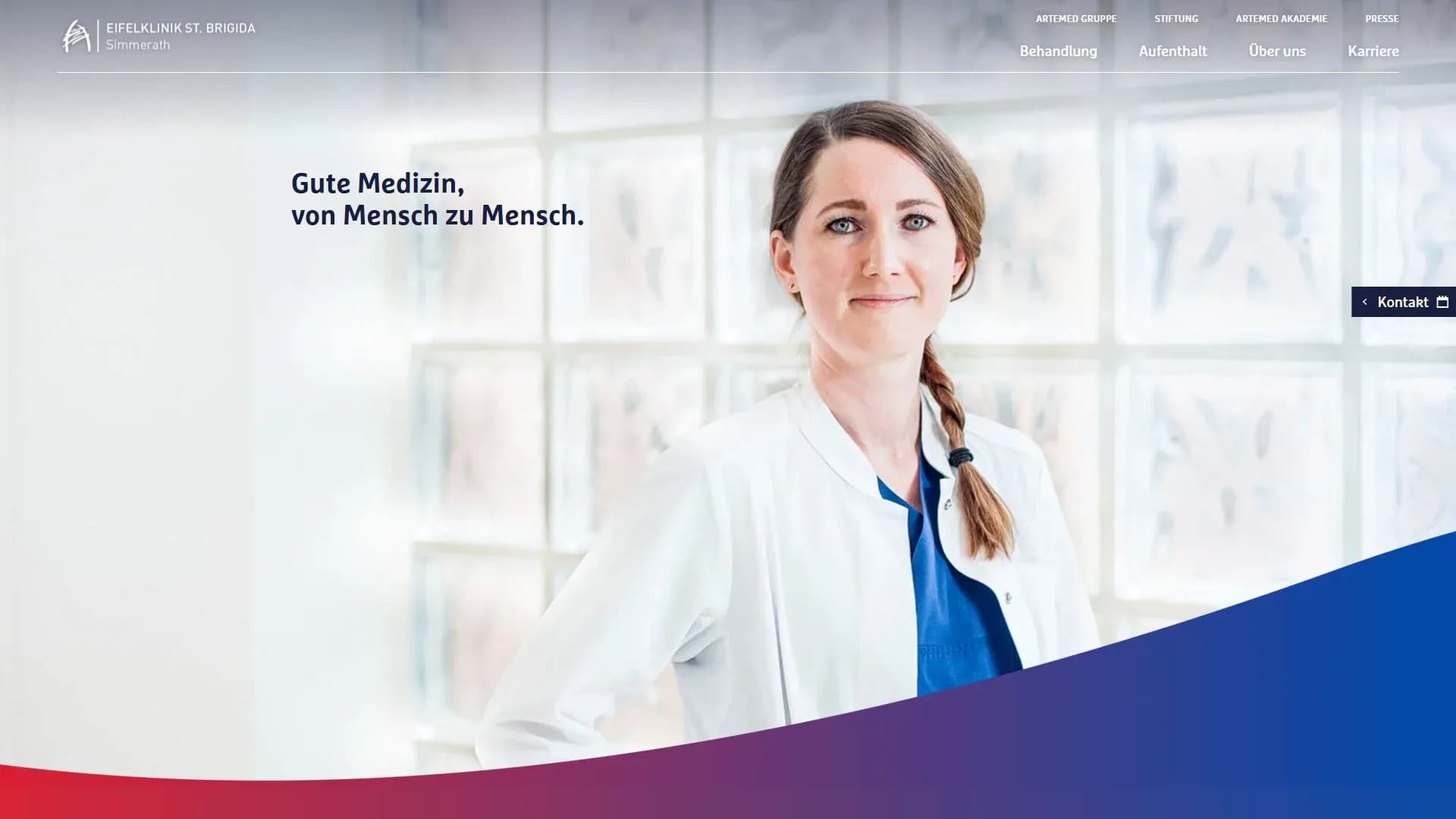 Eifelklinik St. Brigida — Website