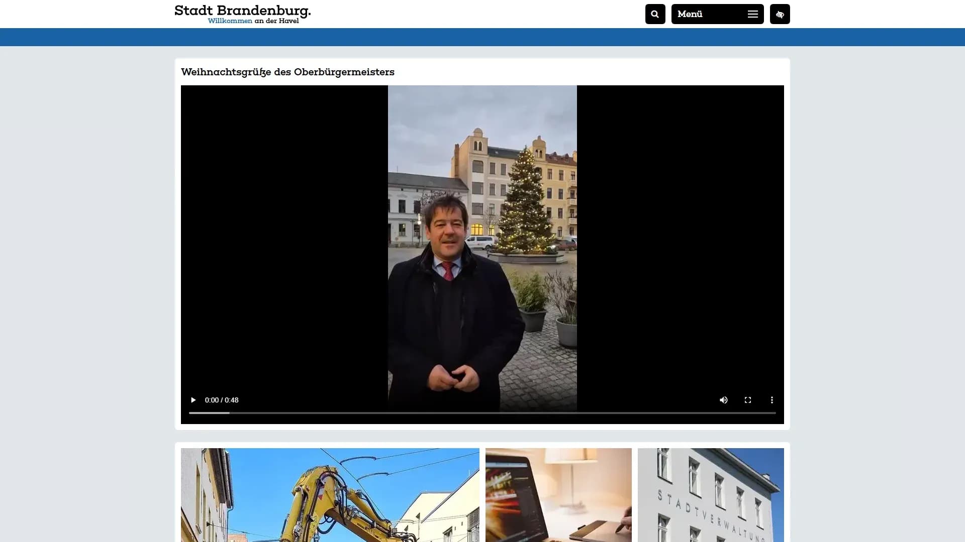 Stadt Brandenburg an der Havel — Website