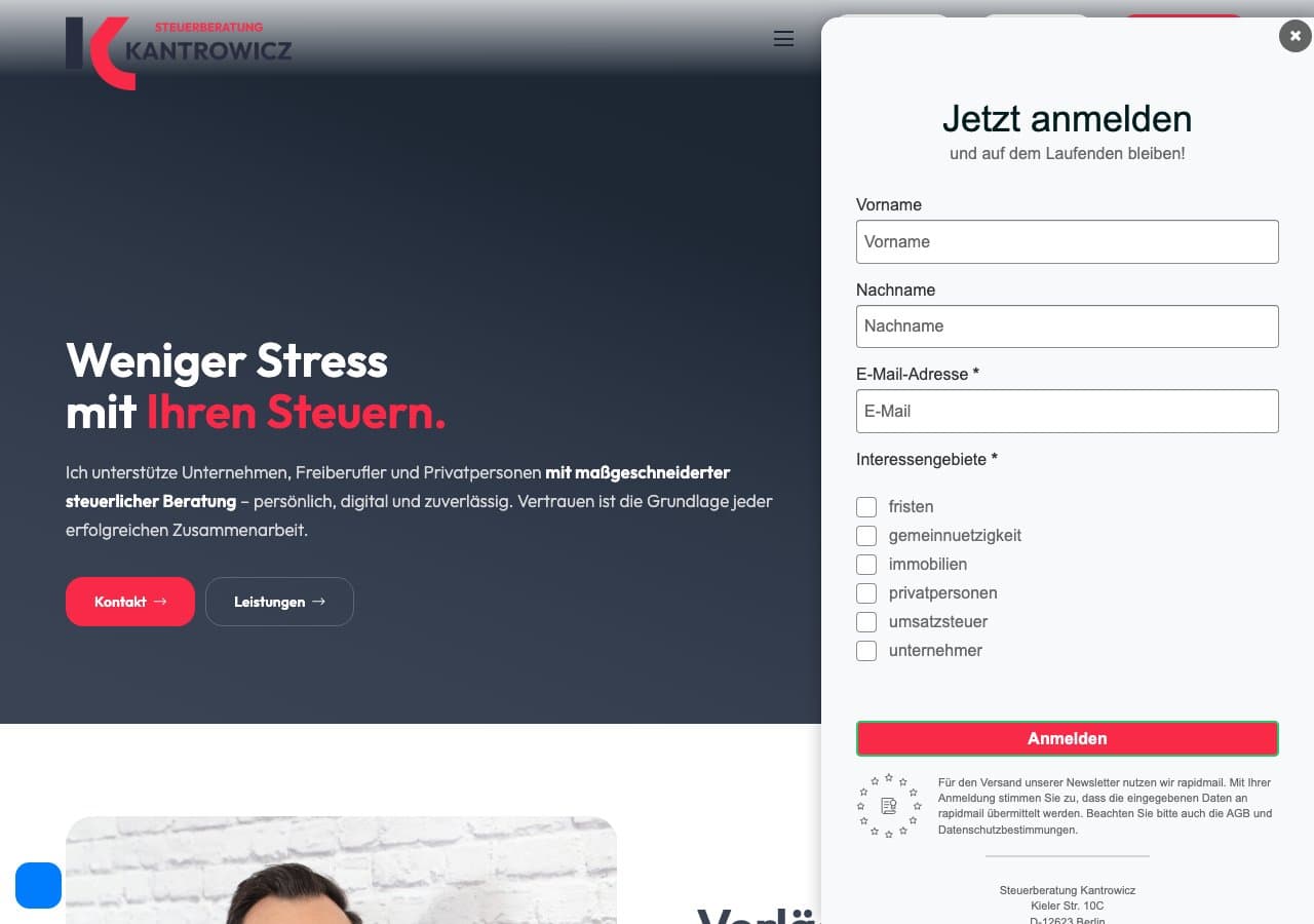 Steuerberatung Kantrowicz