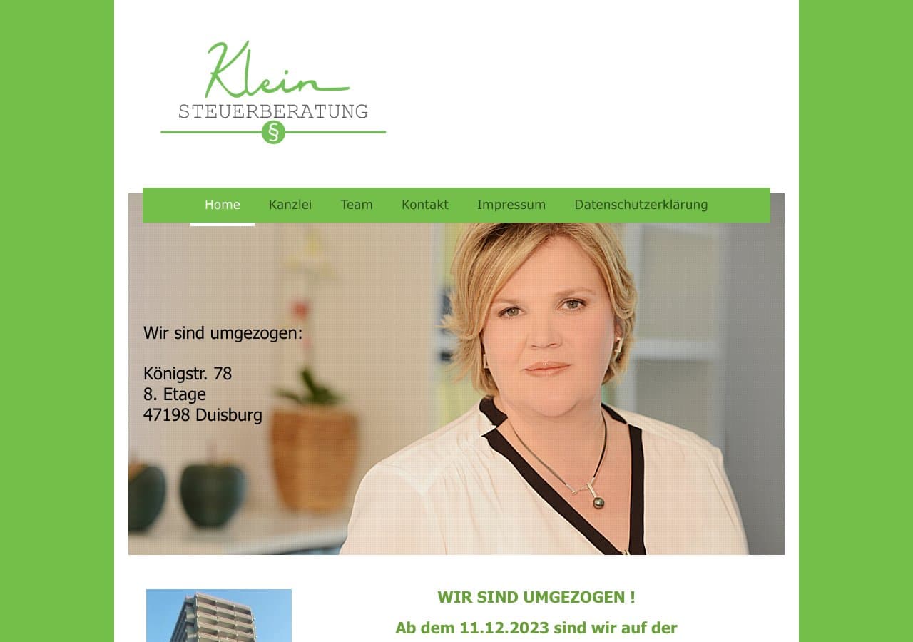 Steuerberatung Klein