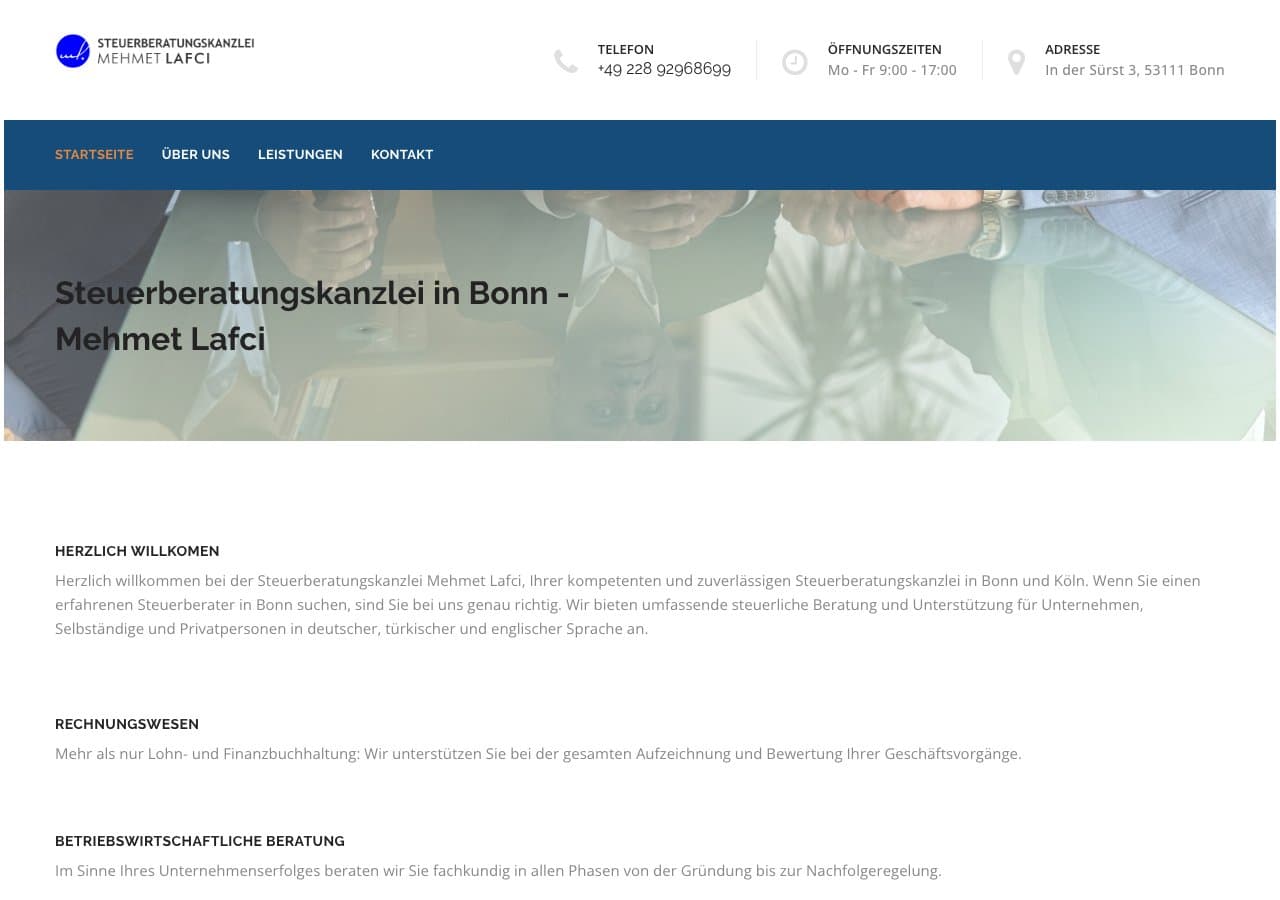 Steuerberatungskanzlei Mehmet Lafci