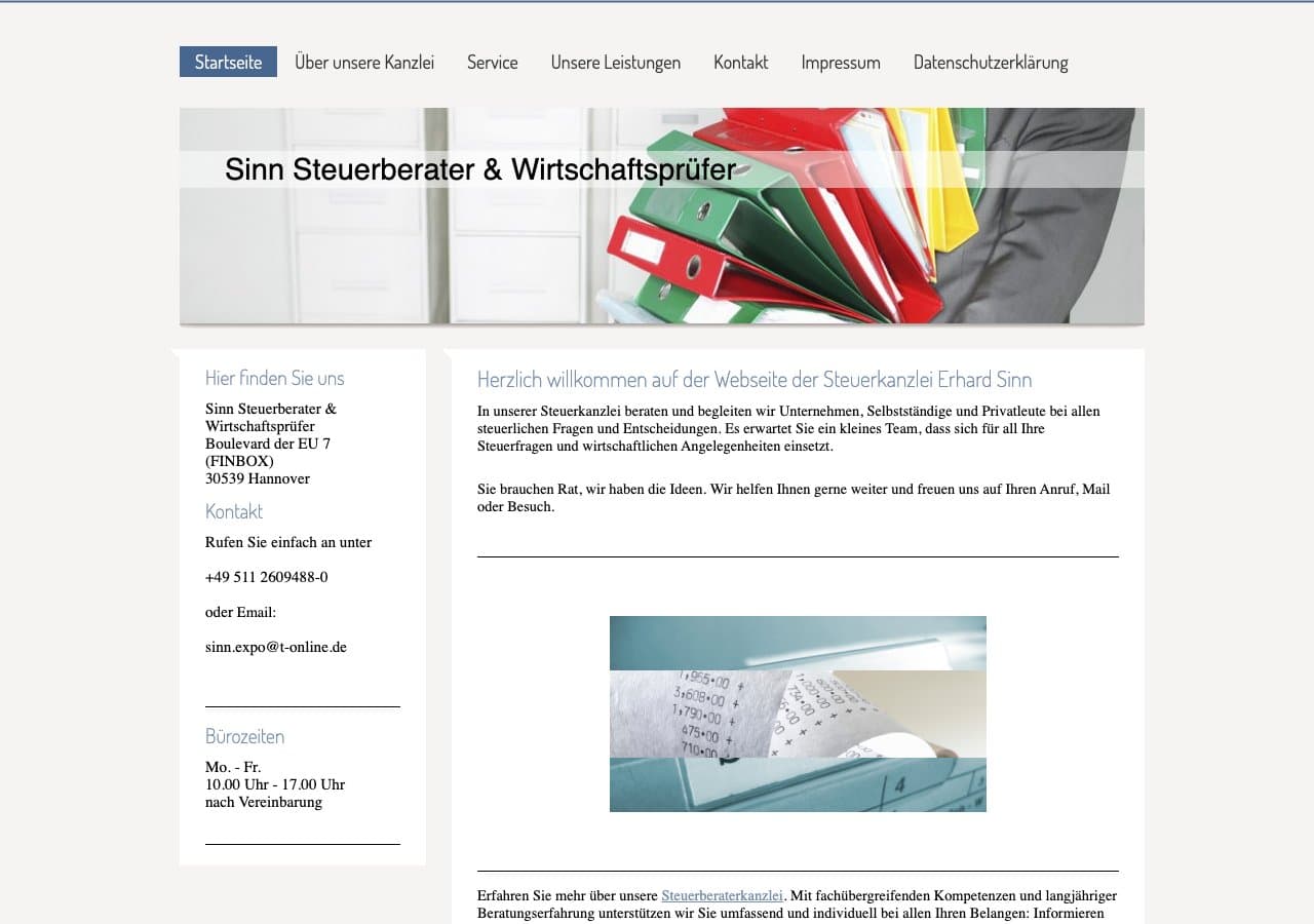 Sinn Steuerberater & Wirtschaftsprüfer