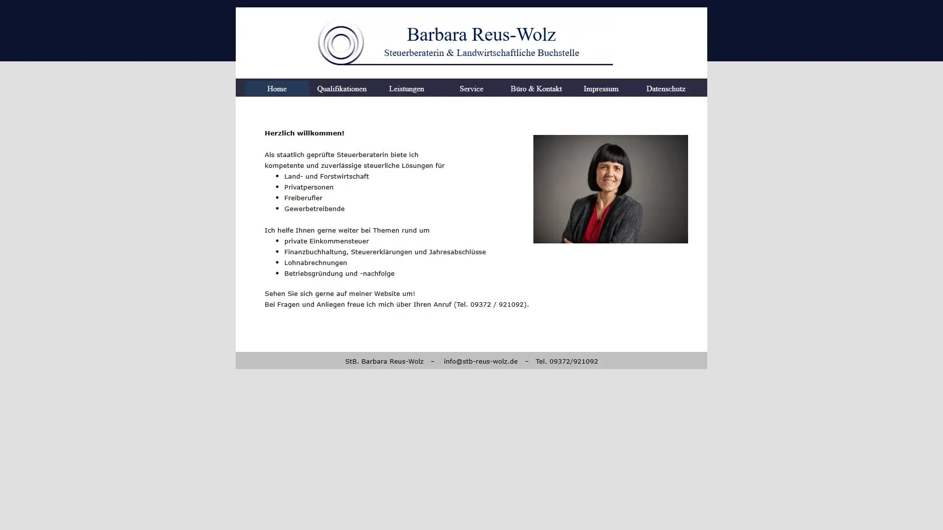 Reus-Wolz Barbara — Website