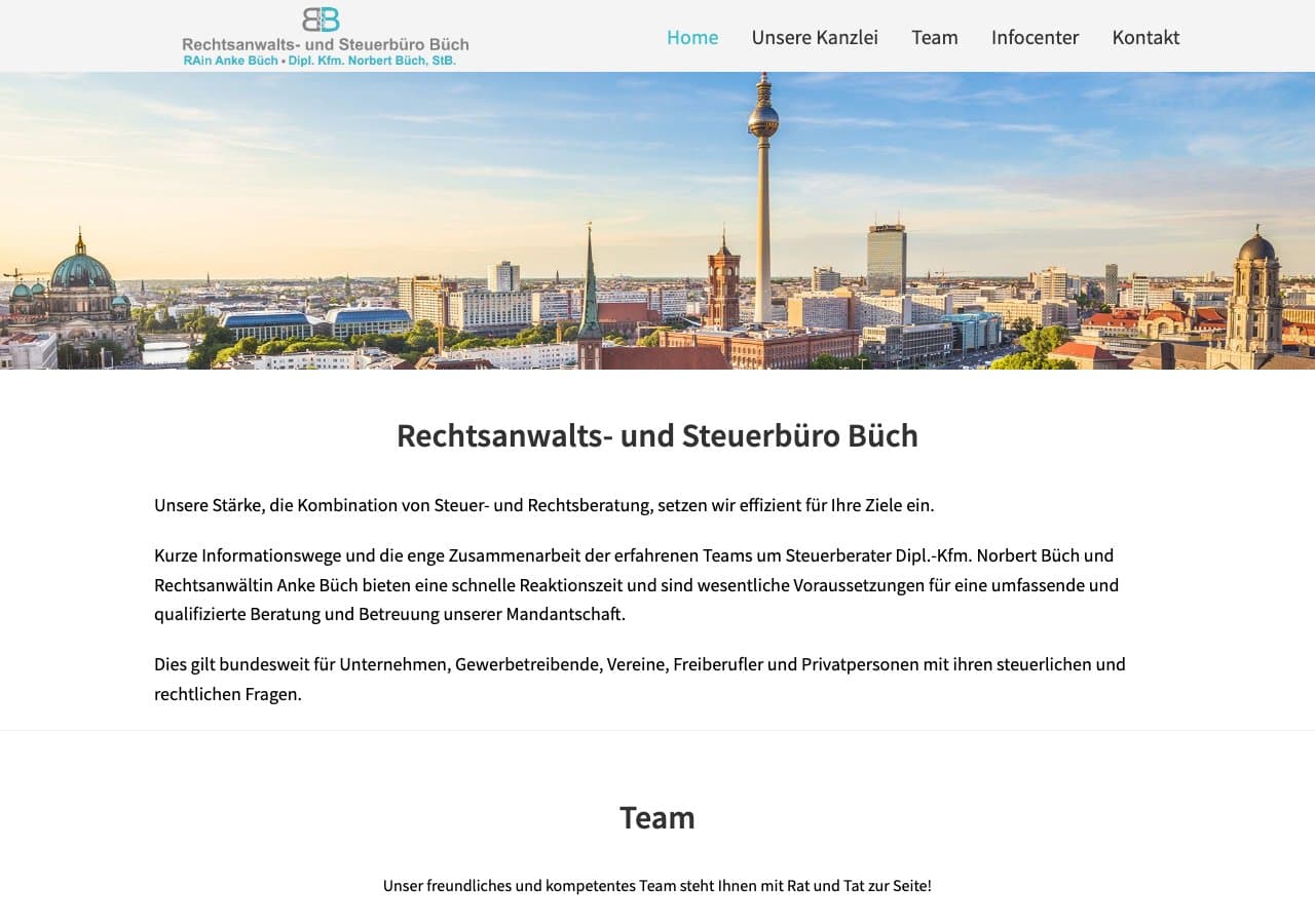 Rechtsanwalts- und Steuerbüro Büch