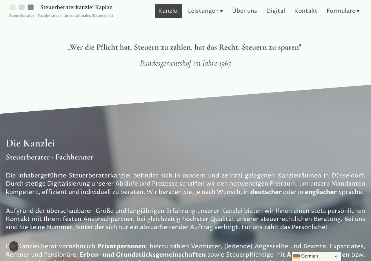 Steuerberaterkanzlei Kaplan