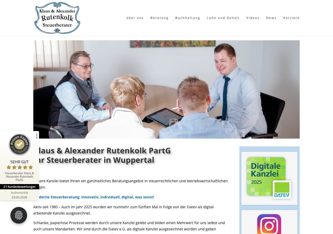 Klaus und Alexander Rutenkolk