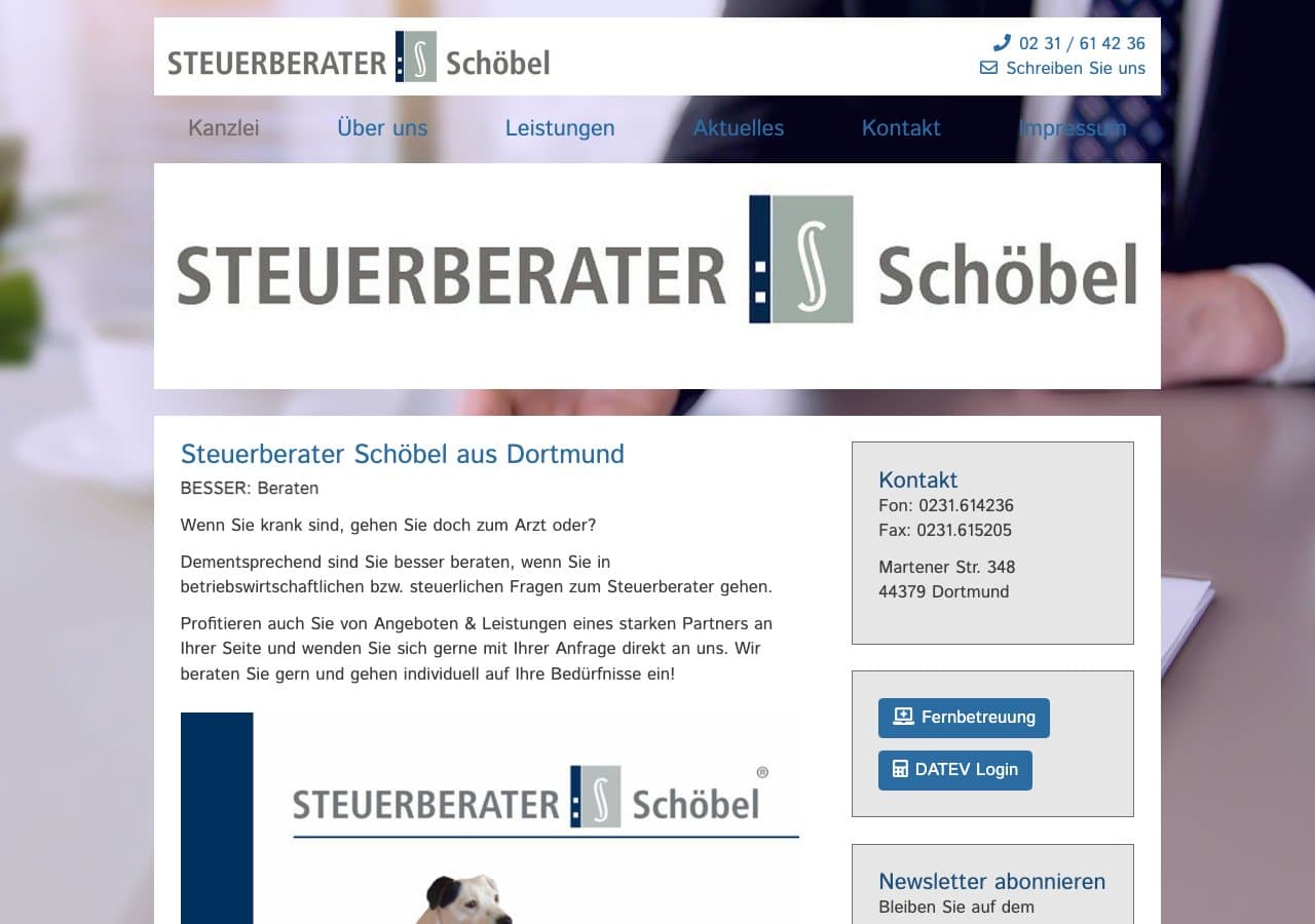 STEUERBERATER Schöbel