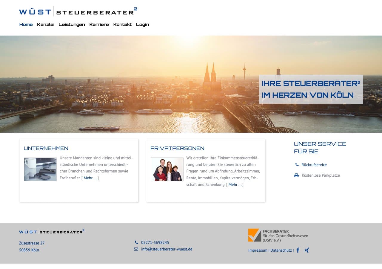 WÜST & PARTNER STEUERBERATER