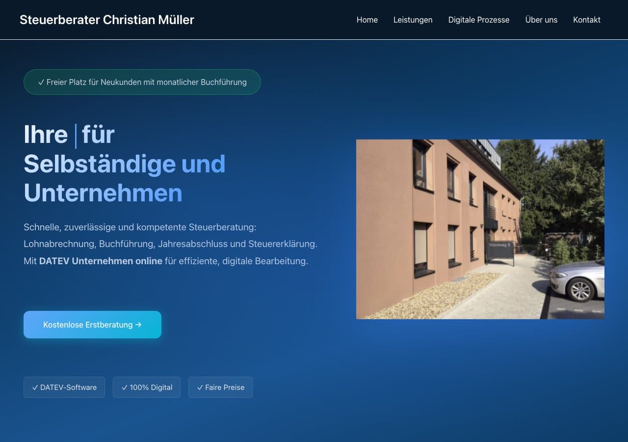 Steuerberater Christian Müller