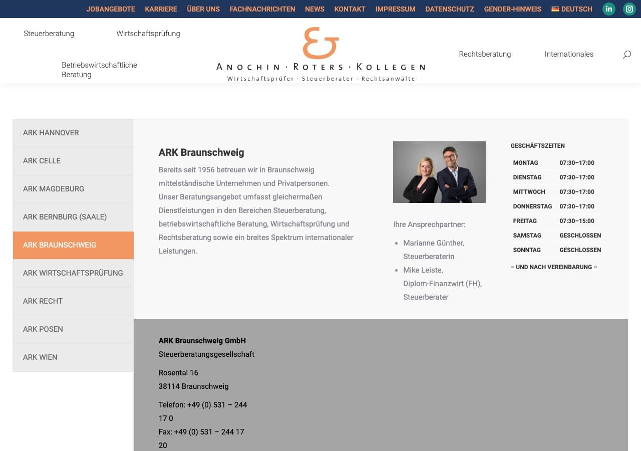 Anochin, Roters & Kollegen