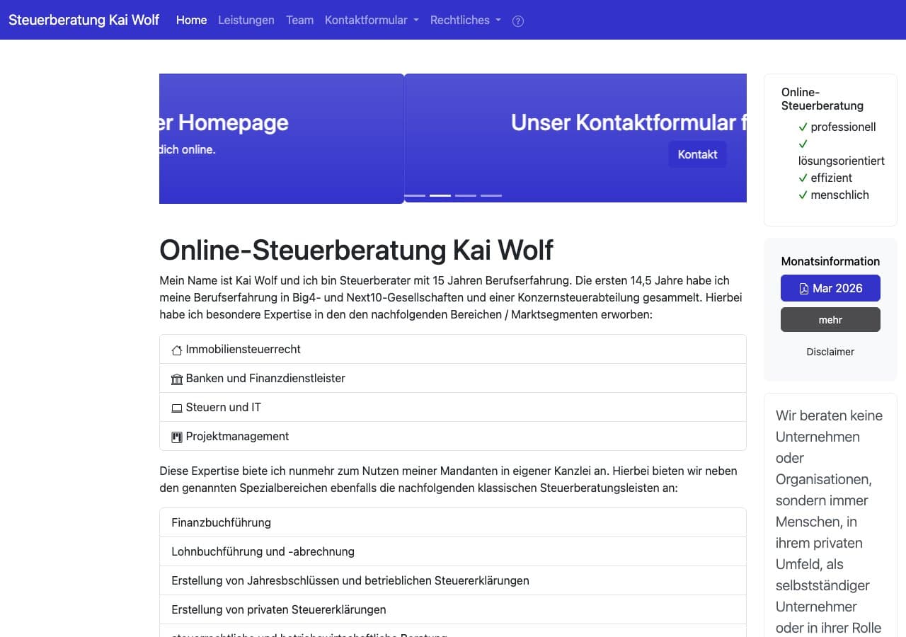 Steuerberatung Kai Wolf