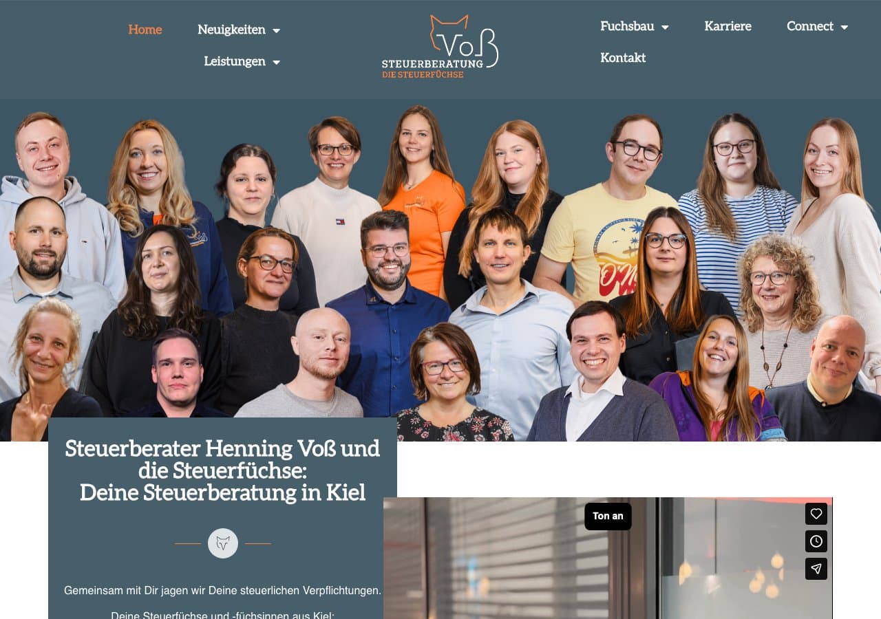 Steuerberatung Voß - Die Steuerfüchse