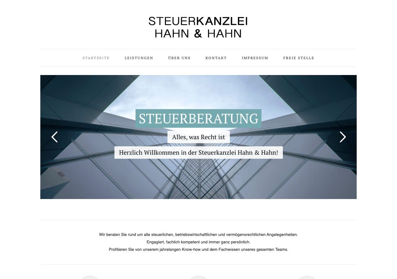 Alexander Hahn und Hans Hahn