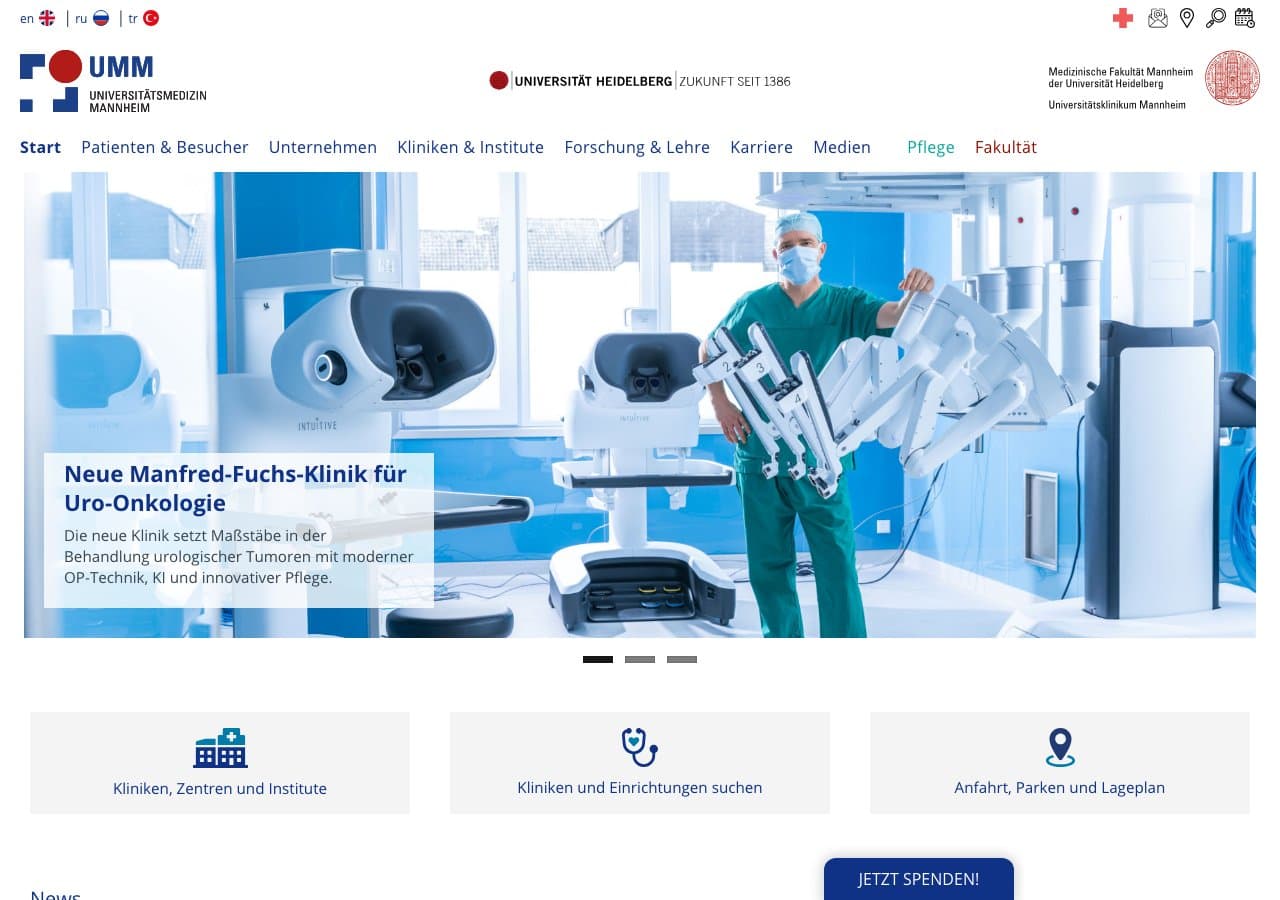 Universitätsklinikum Heidelberg – UK Mannheim