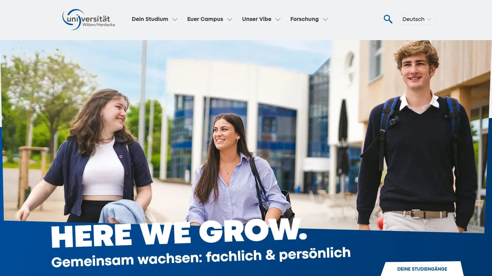 Universität Witten/Herdecke — Website