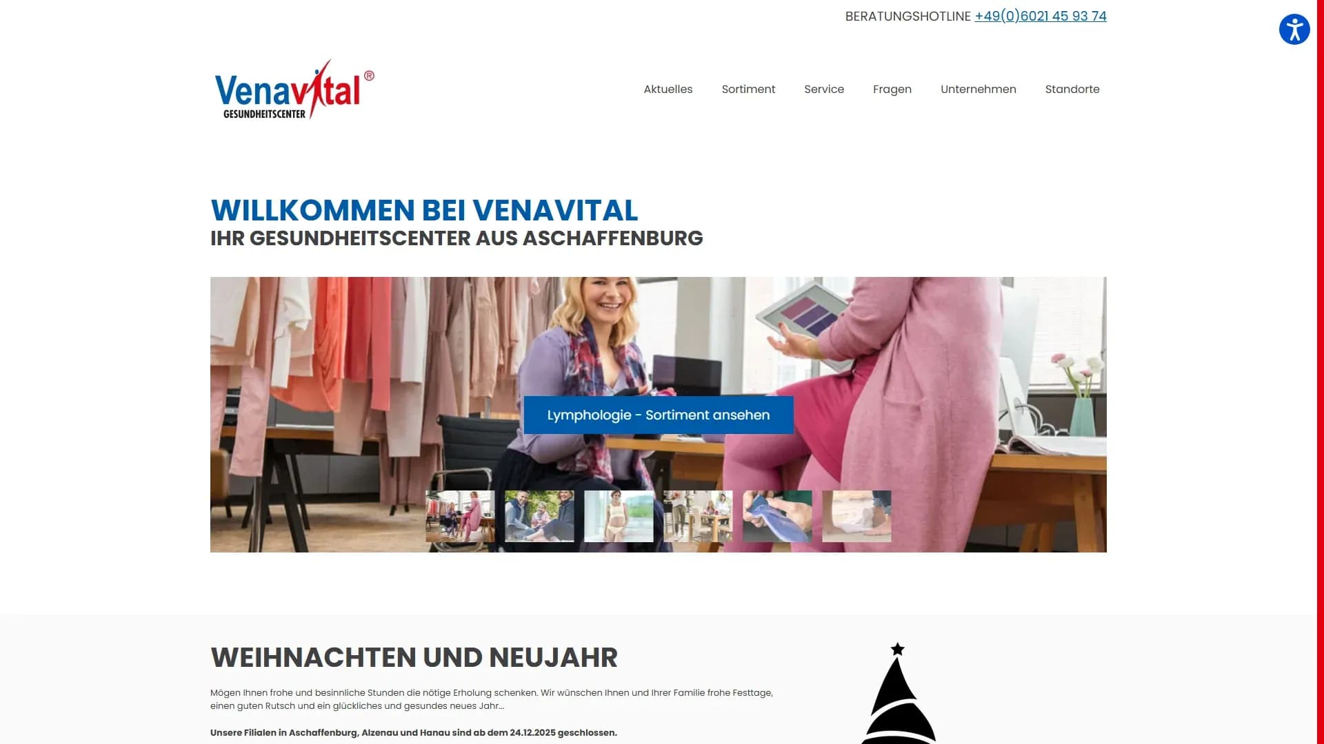 Orthopädie-Praxis Hannover — Website